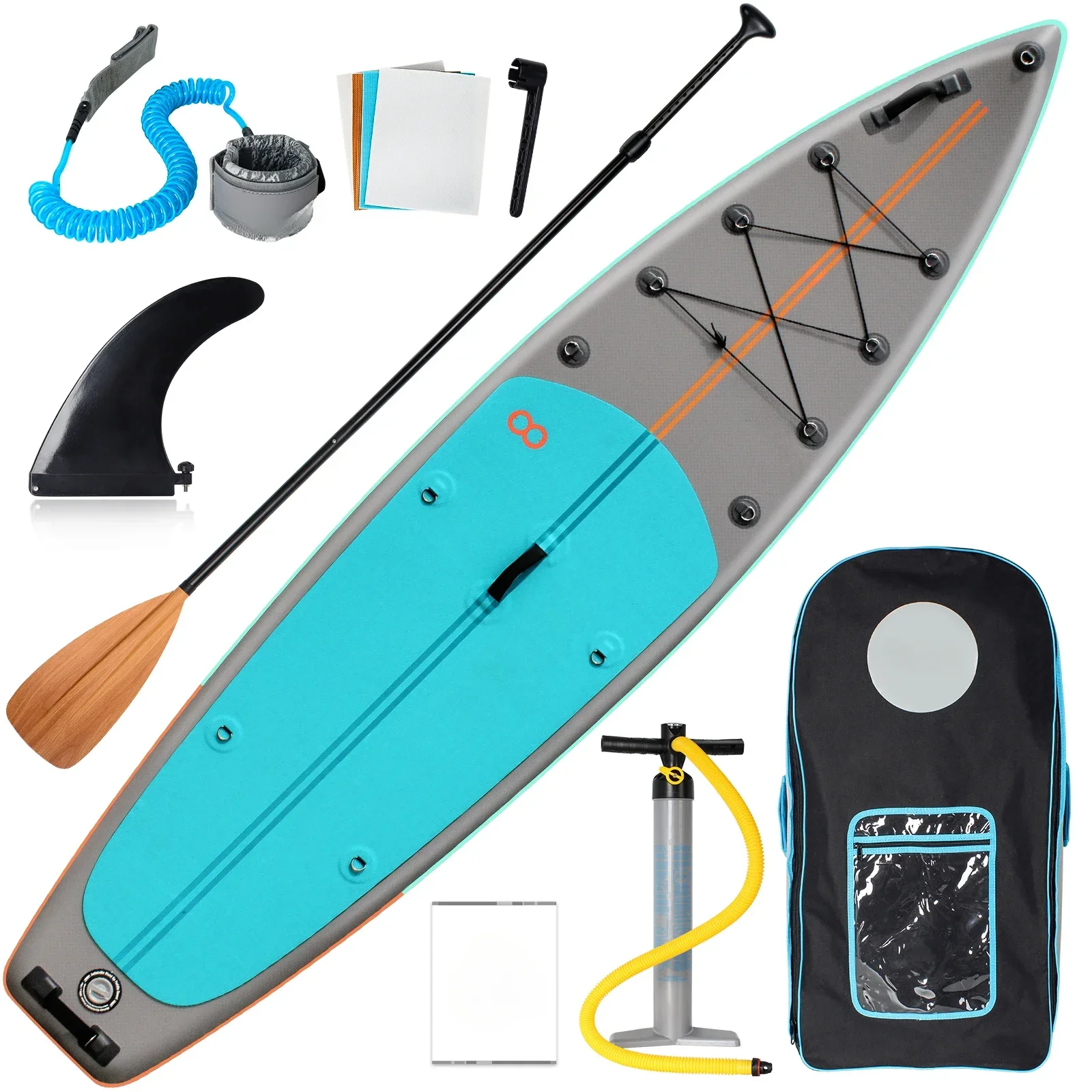 Hot selling inflatable SUP vertical paddle board water amusement belt surfing belt accept custom logo color