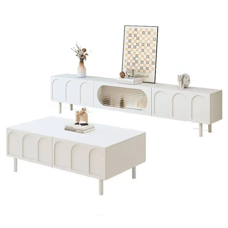 

#Hot Selling Luxury Modern Style Home Furniture Natural Indoor Display Storage Living Room TV Stand