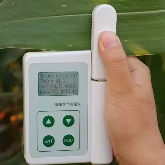 Przenośny analizator składników odżywczych roślin Tester chlorofilu z roczną gwarancją