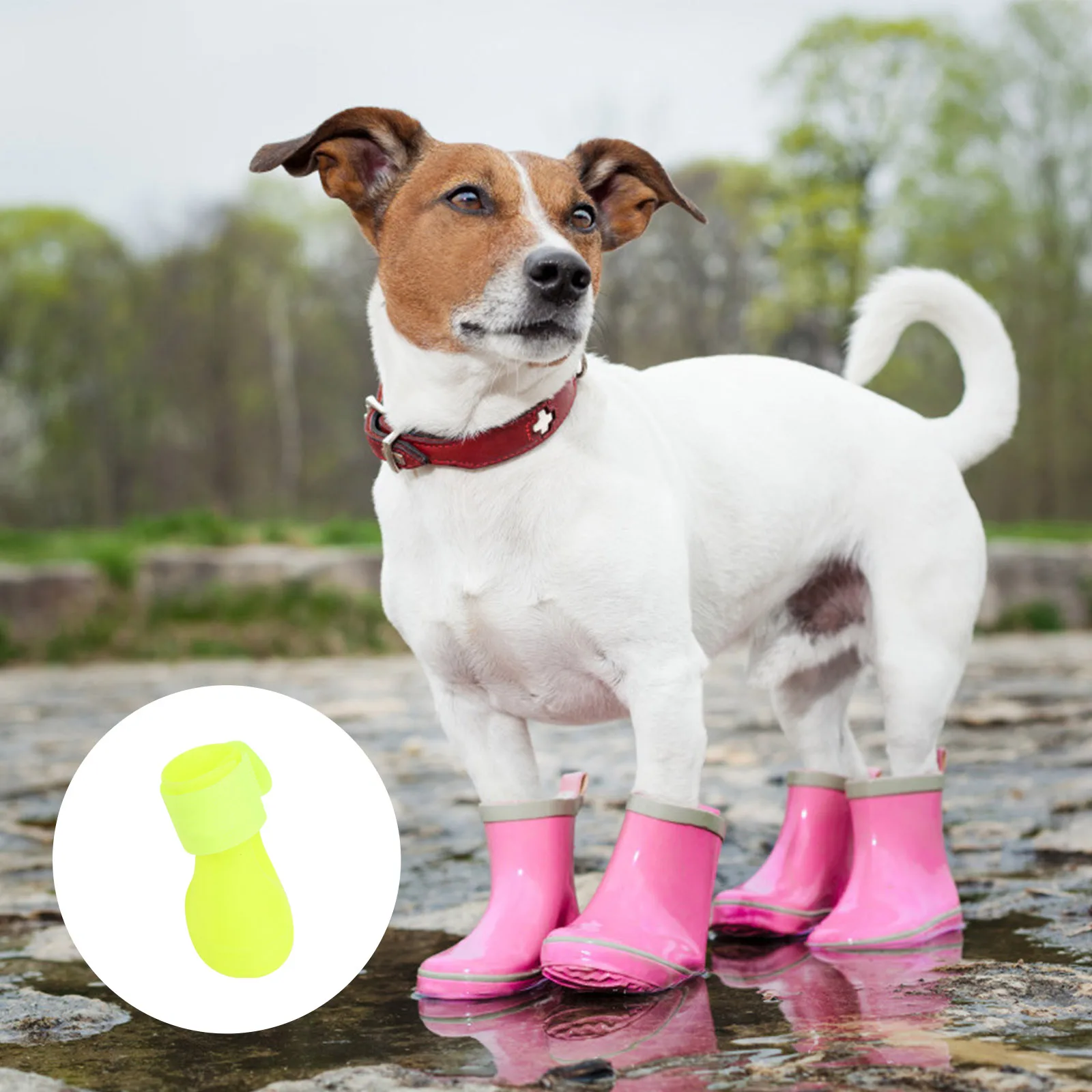 

Pet Shoes Outdoor Dog Rain for Dogs Colors Snow Paw Boots Waterproof Puppy Car