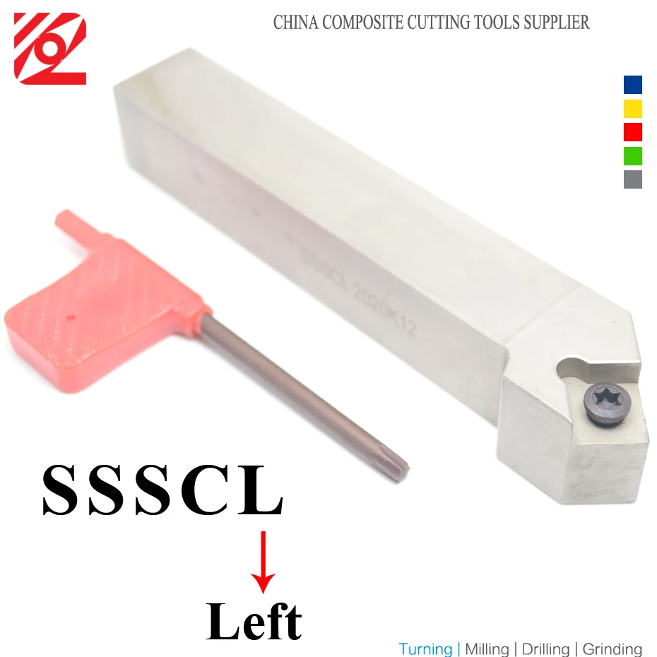 SSSCR1212H09 SSSCL1212H09 SSSCR1616H09 SSSCR2020K12 SSSCR2525M12 SSSCR SSSCL SCMT120408 Inserts Lathe Cutter Turning Tool Holder