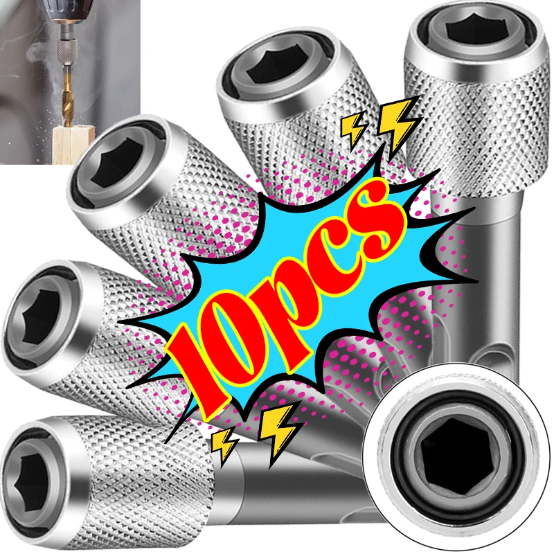 

10/1x электрический молоток, конверсионные втулки шатуна, сверлильный патрон, круглый шестигранный хвостовик, адаптер, розетка, преобразователь, сверлильные инструменты