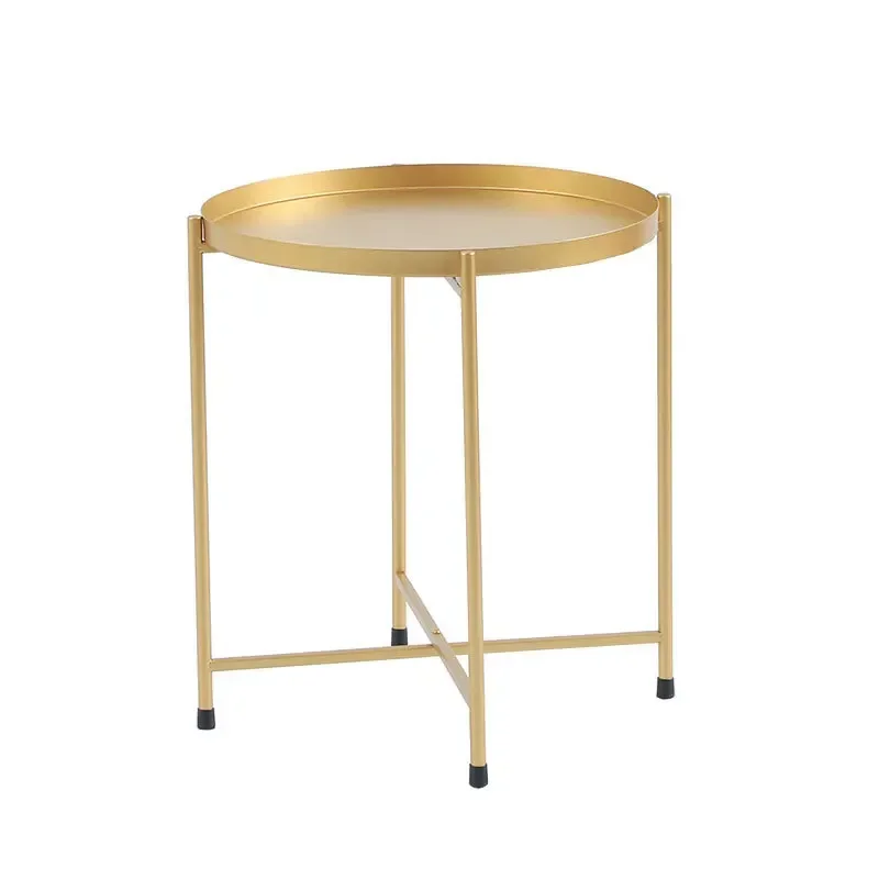 Nordic Bedside Storage Small Coffee Table Small Side Table Small Apartment Living Room Disassembly Folding Library Furniture