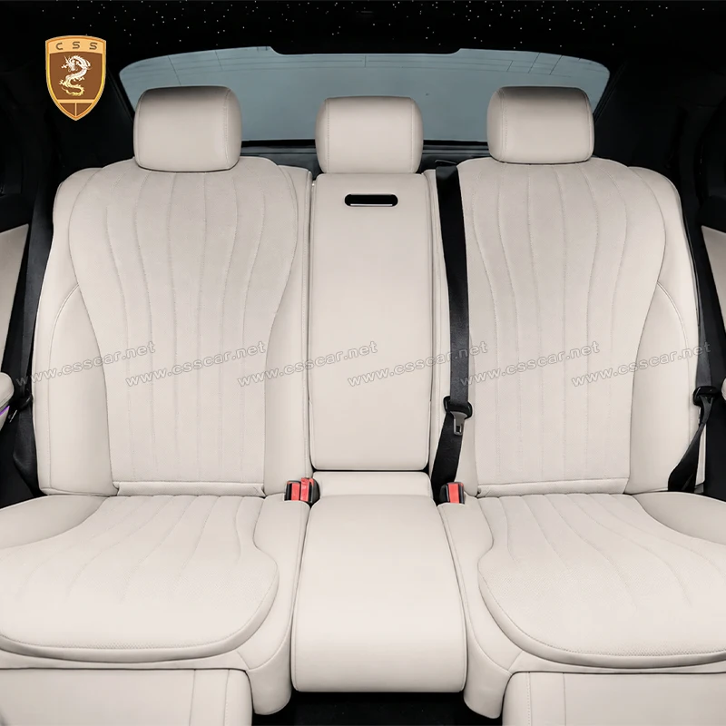 Car Interior Accessories For Benz S Class W221 2006-2013 Upgrade W223 Maybach Interior Kits Door Frame Central control dashboard