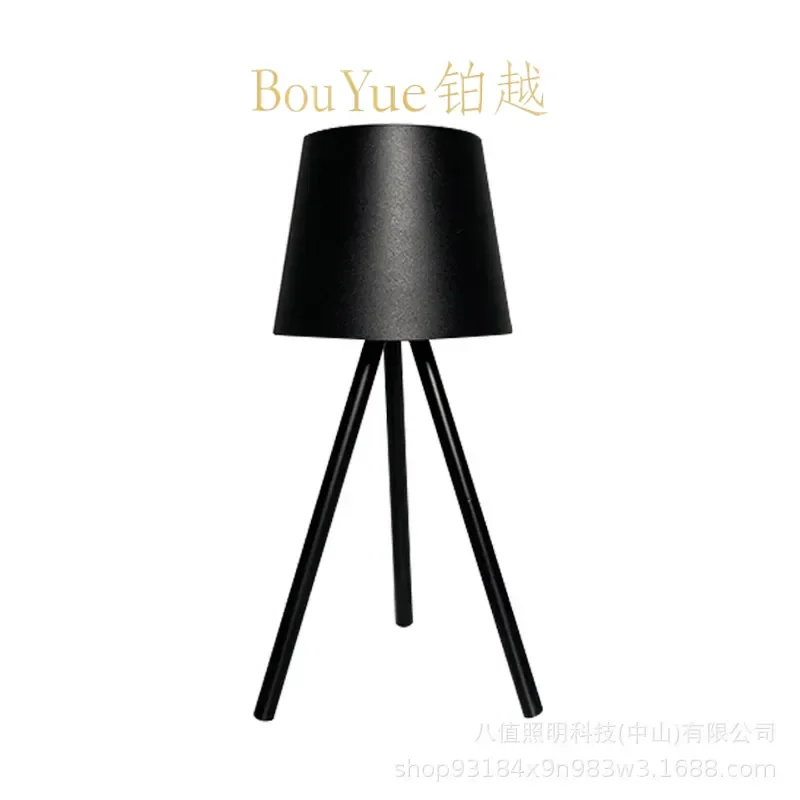 Retro American Style LED Night Light USB Rechargeable Bedside Table Lamp Creative Bar Atmosphere Decor for Bedroom Living