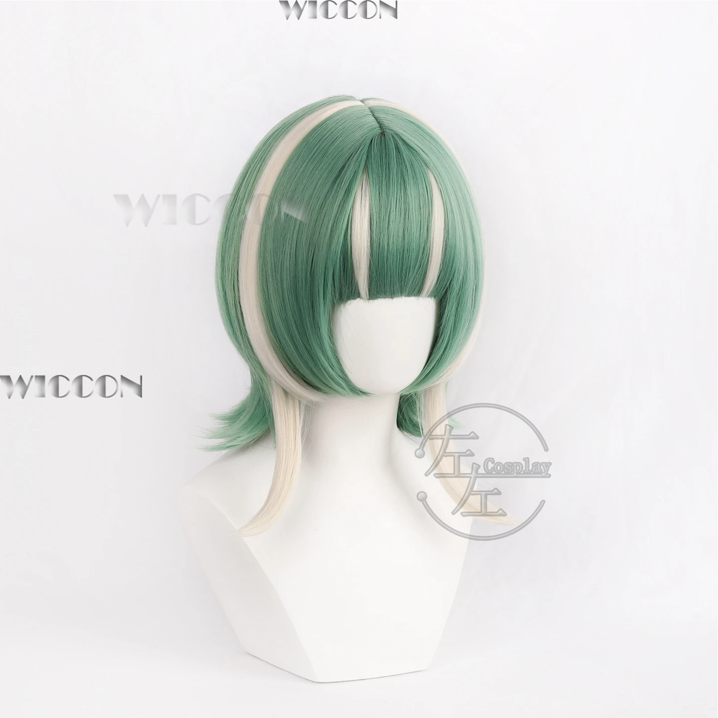 Guita Hebby أنيمي GACHIAKUTA شعر مستعار تأثيري الأخضر مزيج الشعر الجديد مانغا المنظفات معرض النساء هالوين نمط الشعر مهرجان نافيداد