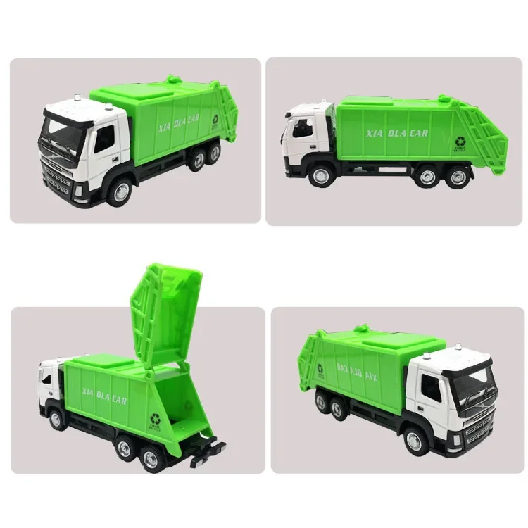 Giocattolo del modello dell'autocarro con cassone ribaltabile del camion della città del camion del miscelatore pressofuso in lega 1/50