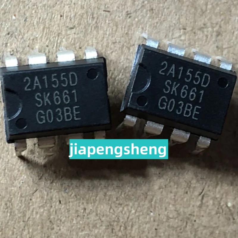 (2PCS) STR2A155D New original silk screen 2A155D 2A155 In-line DIP-8 power management chip IC
