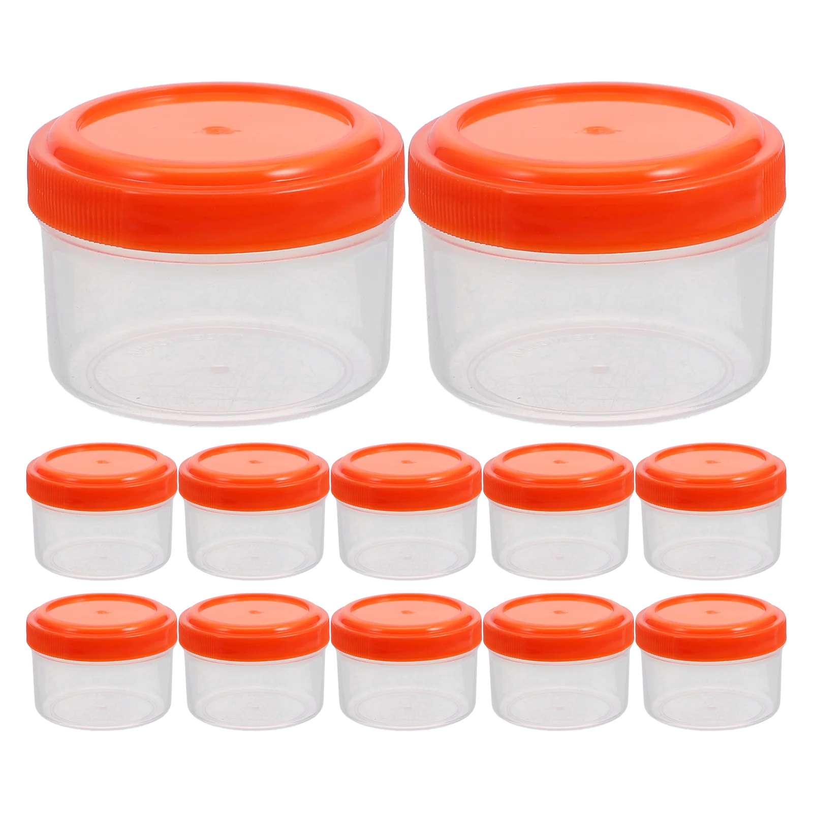 

12 Pcs Salad Dressing Container Portable Sauce Box Small Containers Boxes Sub for Seasoning Condiment Fruit Dish Cups Travel