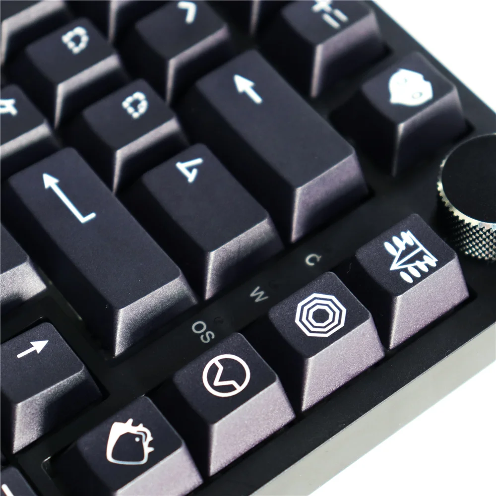 GMK WOB JP Katakana Keycaps Dye Sub PBT Ergonomic Design Cherry