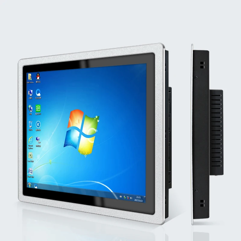 

10.4 Inch Capacitive Touch Industrial Panel PC Embedded Tablet IP65 Waterproof Screen Intel Core i3/i5/i7 7th With COM WIFI