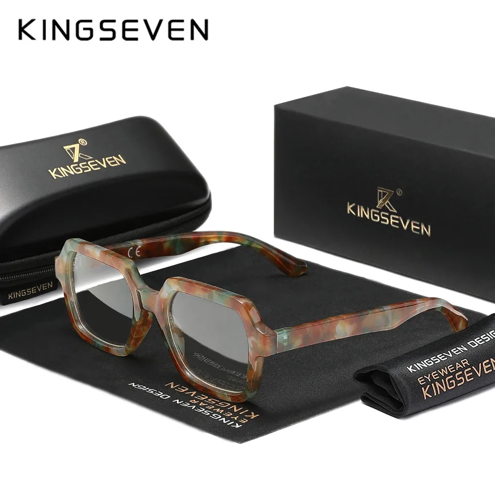 KINGSEVEN Klassische Lesebrille Klassischer Komfort für Männer und Frauen Anti-Blaulicht Presbyopie-Brille +1.0+1.5+2.0+2.5+3.0+3.5