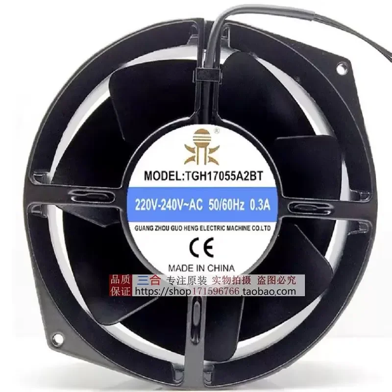 For TGH12038 15050 17055 22580 28080A2BT 220V all-metal high temperature heat dissipation fan