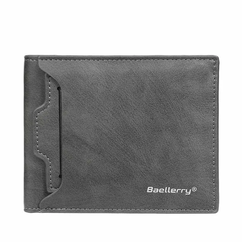 

2025 New RFID Blocking Men Short Wallet Man Vintage Leather Wallet Male Handmade Billfold Coin Purse High Quality Business Purse