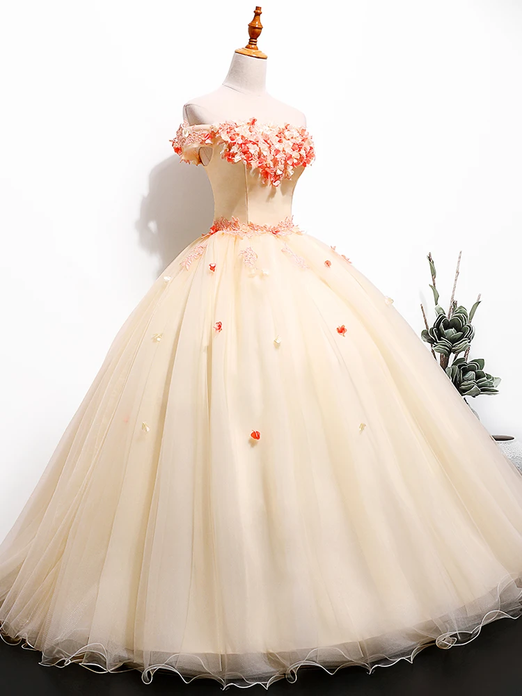 Sonhar Vestidos słodkie sukienki imprezowe 15 sukienek na quinceanera suknia balowa elegancka Off The Shoulder 15-letnia sukienka dostosowana