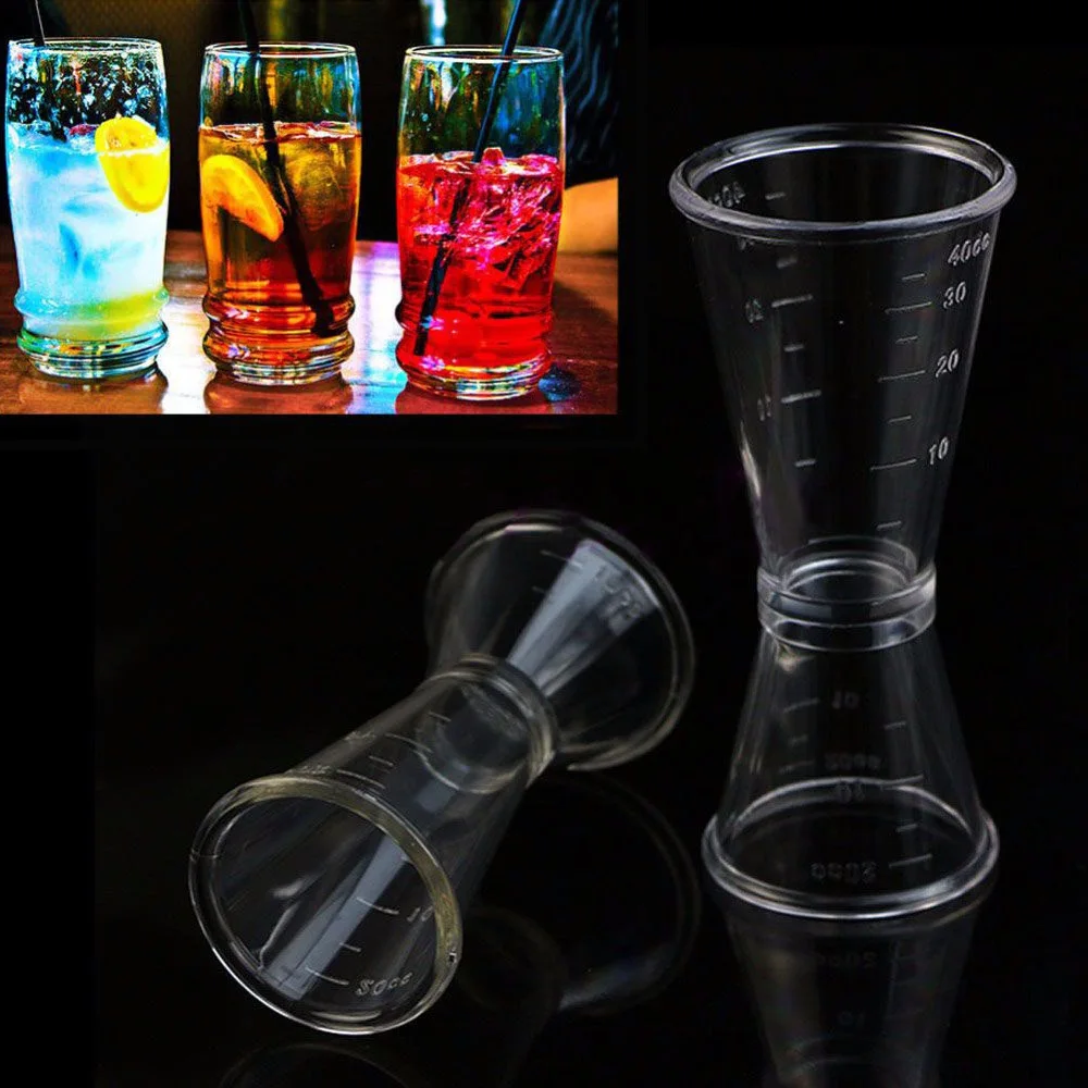 Cocktail Shaker Jigger 1PC Cocktail Measure Cup for Home Bar Party Useful Bar Accessories Short Drink Measurement Cup