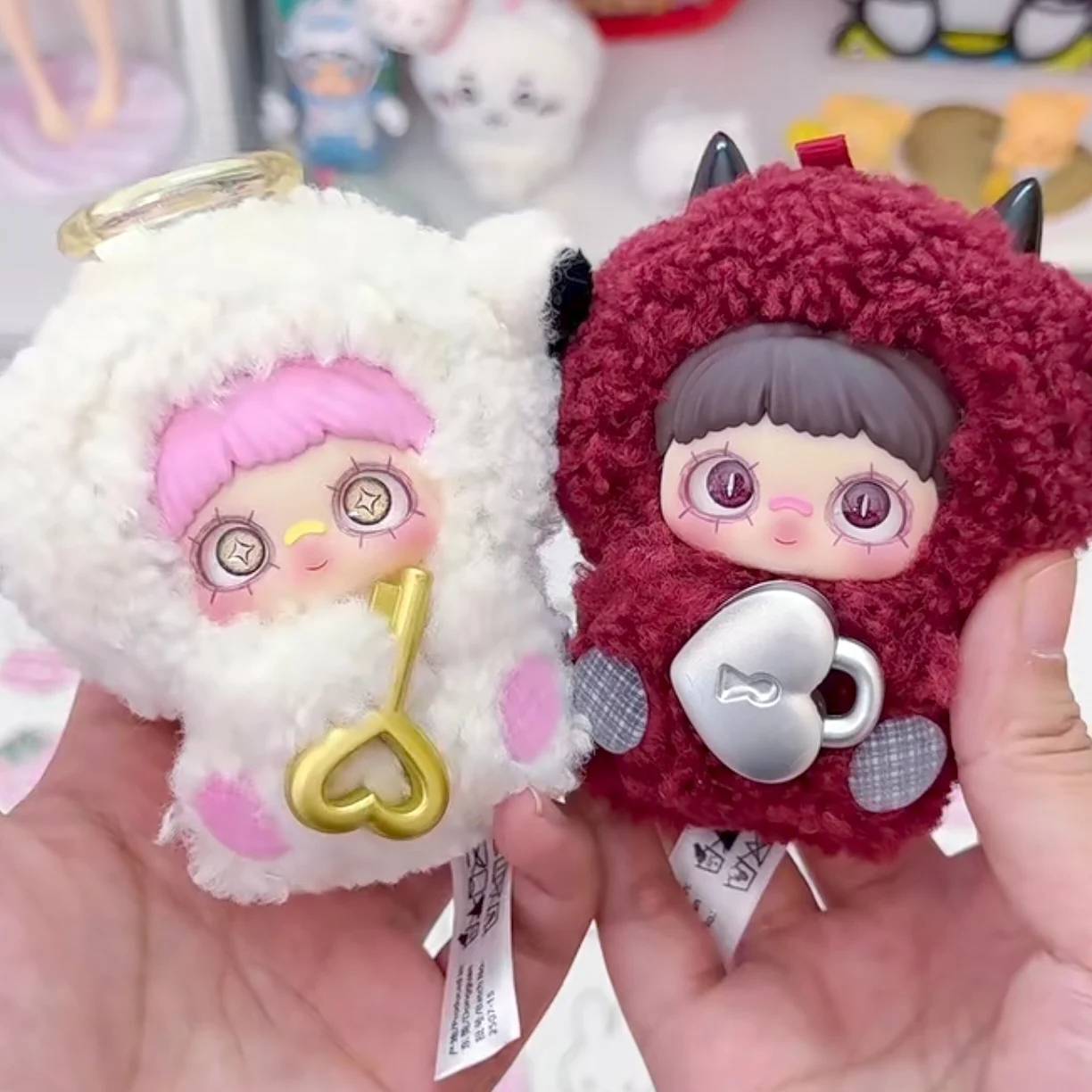 オリジナル新ビニールブラインドボックスメイメイエンドレスラブシリーズ漫画人形バッグペンダント女の子の誕生日プレゼントおもちゃ飾り装飾