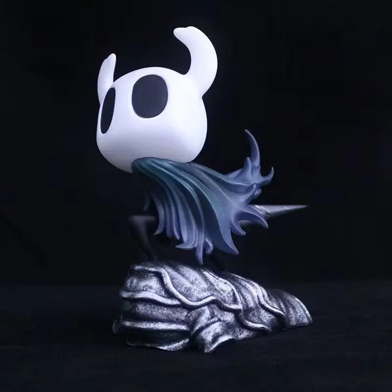 GORĄCY!!! Hollow Knight Trzej Szermierze zestaw do samodzielnego montażu, modele na biurko, dekoracje podwozia, wykwintne figurki, modny prezent dla chłopców