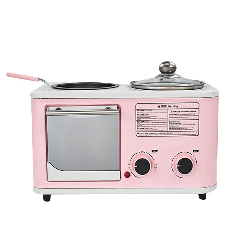 New B-ZA02 4 In 1 Breakfast hine Tart Yolk Pastry Baking hine Steak Pancake hine /600W Bread Oven