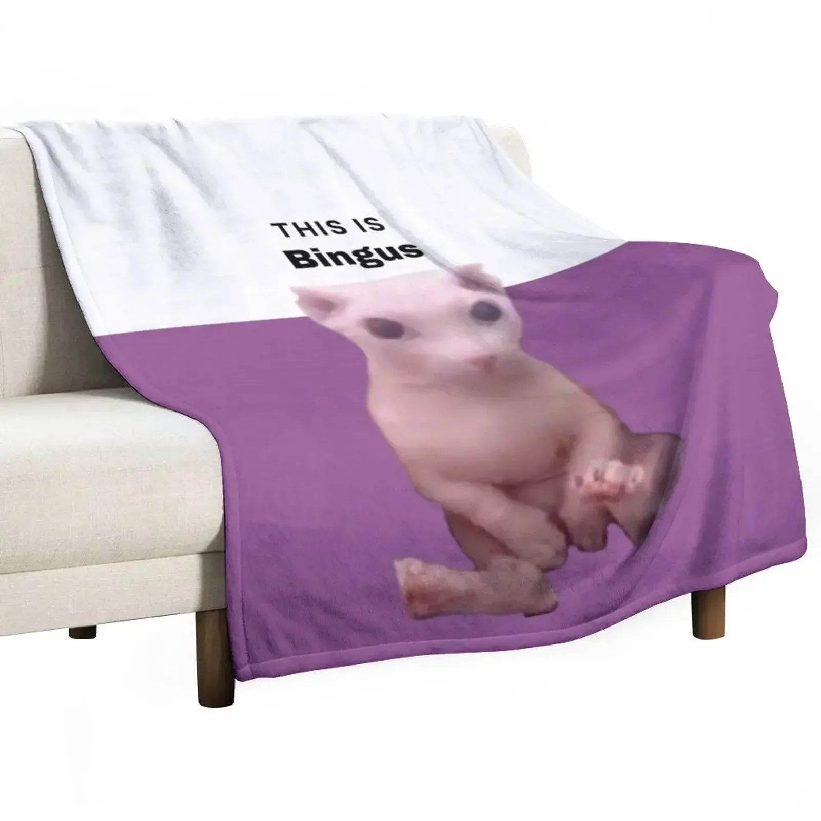 This is Bingus Throw Blanket for babies Warm for winter Blankets For Sofas Blankets