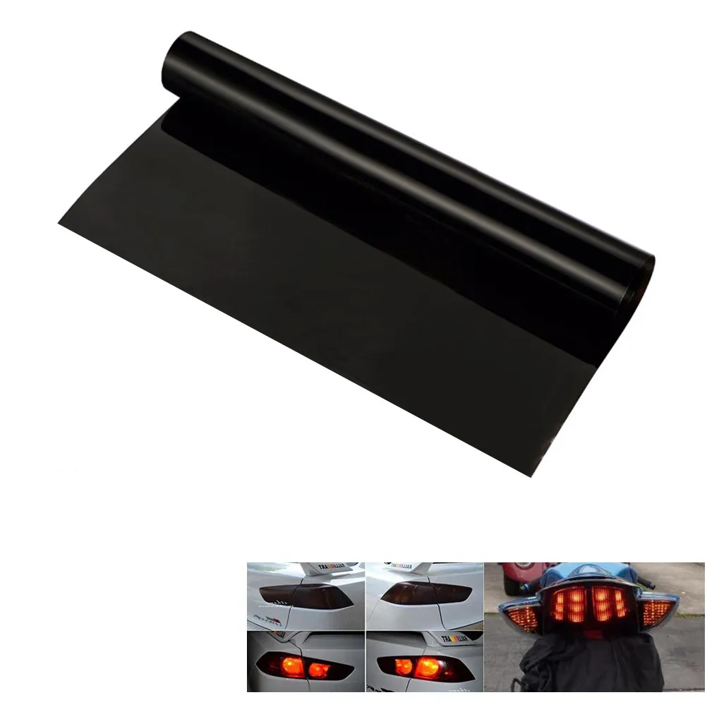 

Premium Headlight Tint Film for Car Smoke Window Vinyl Sticker Waterproof Stretchable Auto Light Protection Decal