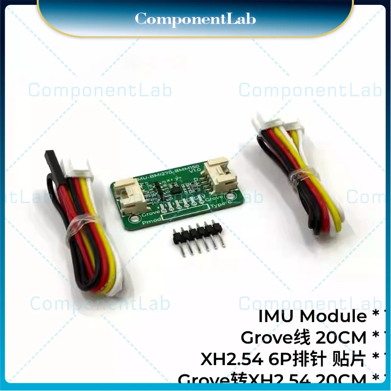 New original BMI270 BMM150 9DOF 9 axis attitude acceleration gyroscope compass magnetic field sensor module