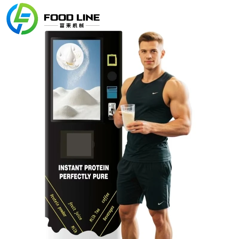 Protein Shake Vending Machine Maker Automatic Protein Shake Vending Machine Industrial Protein Shake Maker Machine OEM