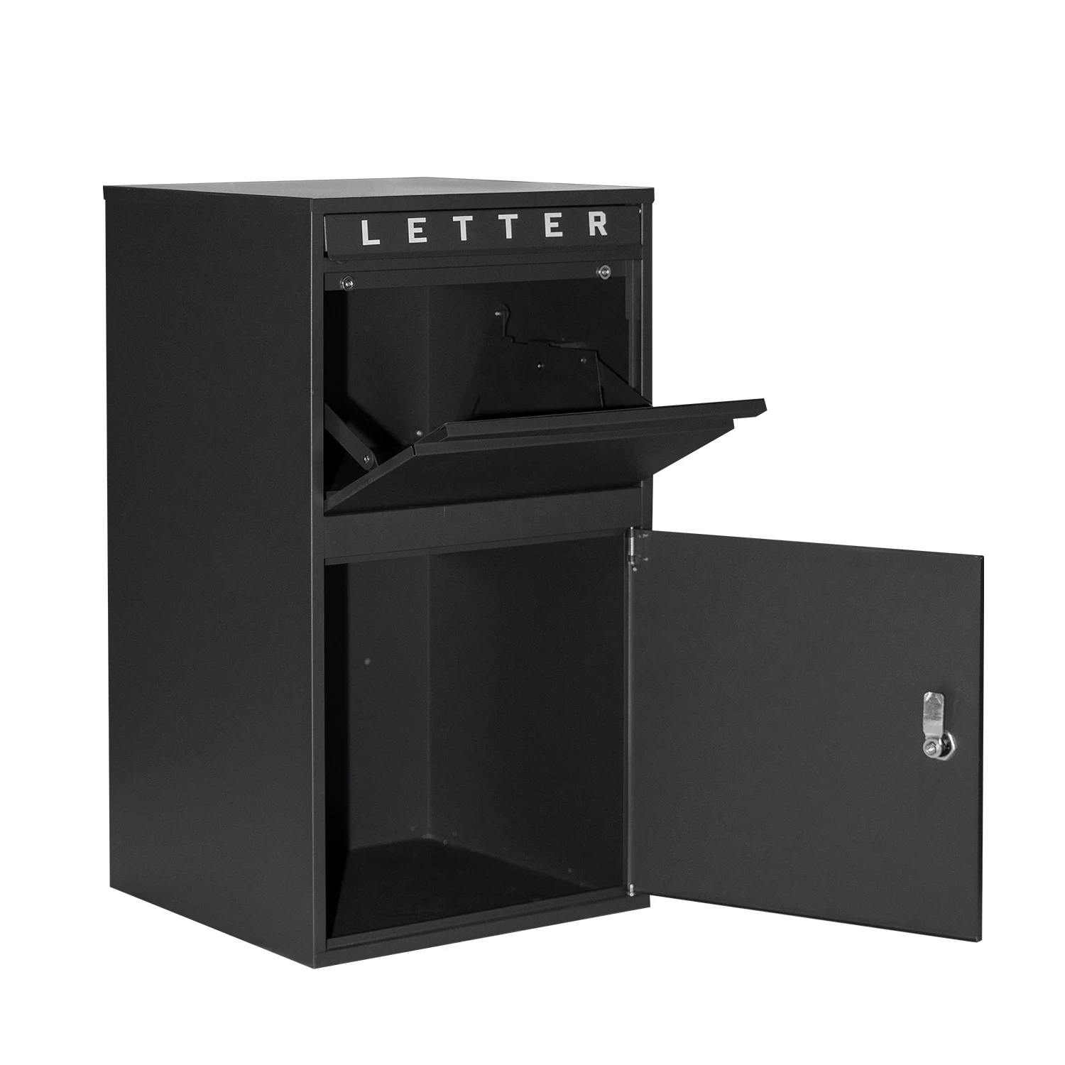 High Quality Outdoor Garden Rainproof Package Delivery Metal Parcel Box for Letters and Parcels