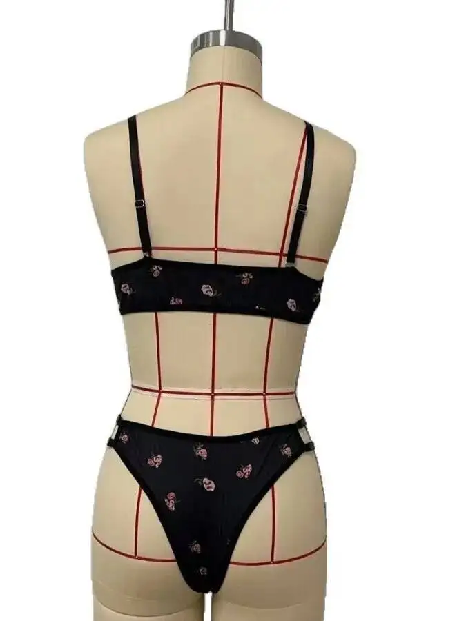 Hot Selling Lace Ultra-thin Bikini For Women Beach Vacation Holiday Pool Party Backless Deep V Suspenders Sleeveless Bikini 04RU