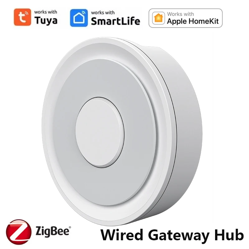 Tuya Zigbee 3.0 محور البوابة السلكية المنزل الذكي Homekit Bridge Smart Life APP التحكم عن بعد أتمتة العمل مع Alexa Google home