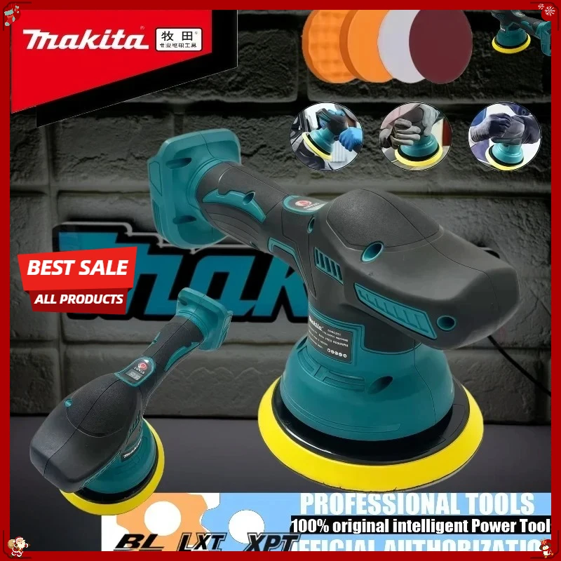 

Makita Cordless 8 Gears Car Polisher Machine Electric Waxing Repairing Wireless Buffing Polisher For Makita Battery