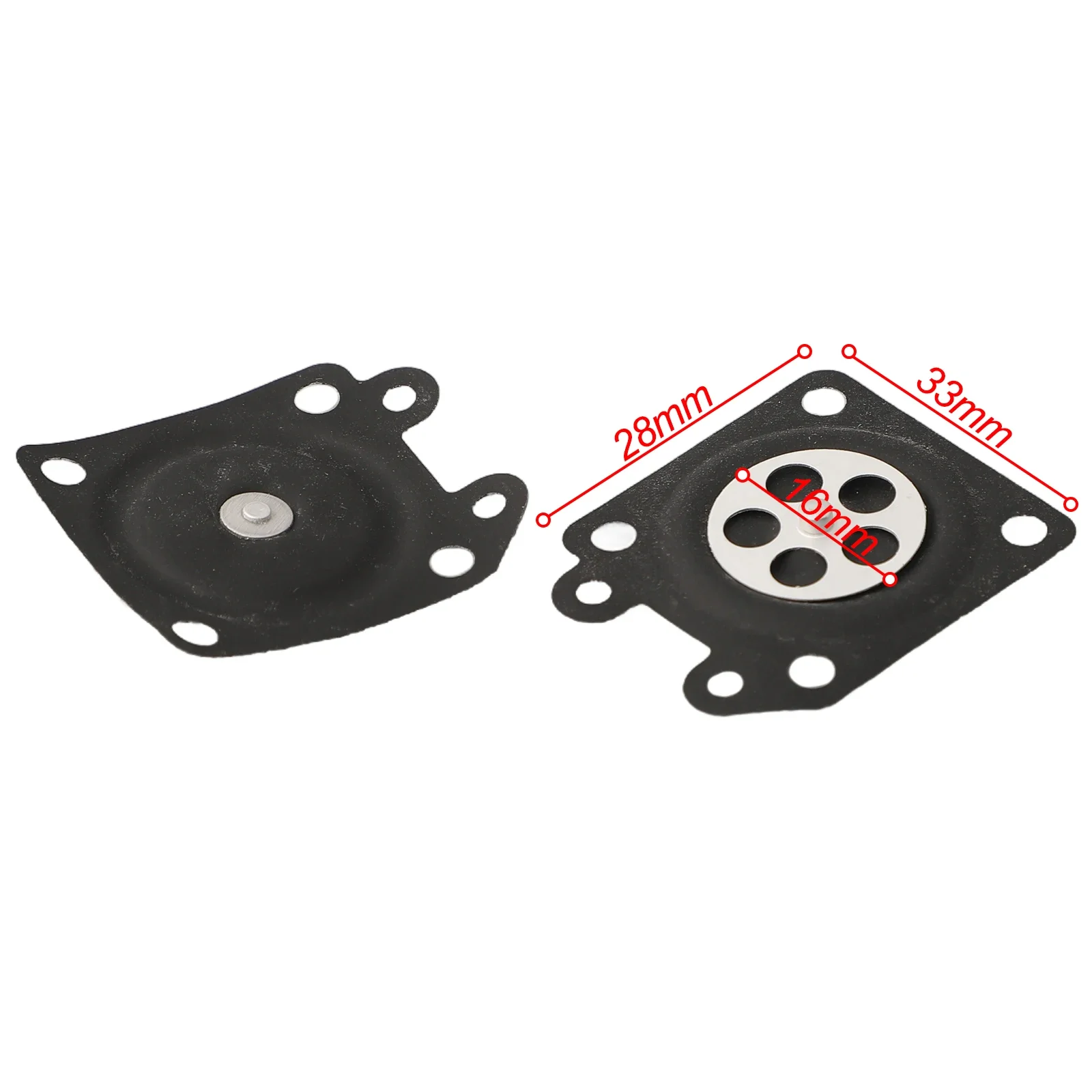 

New High Quality Diaphragms 95-526 95-526-9-8 Lawnmower Metering Professional 1.1*1.3inches Replacement Rubber