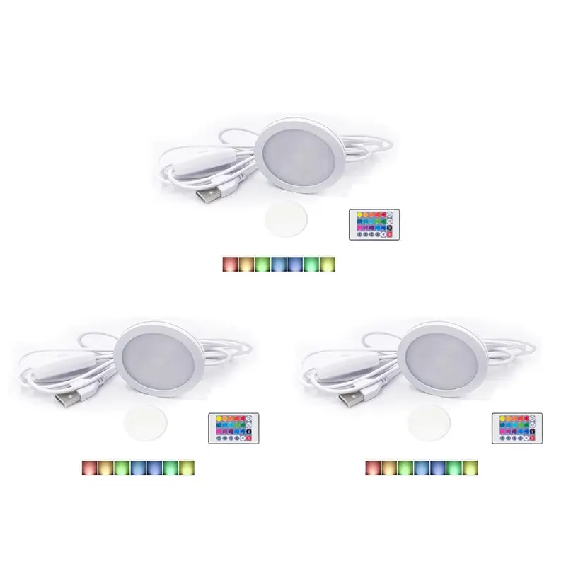 3X DIY Model For Led Lamp Kit,Bright Light Energy-Efficient Custom Lighting Project Multicolor Led Light Parts