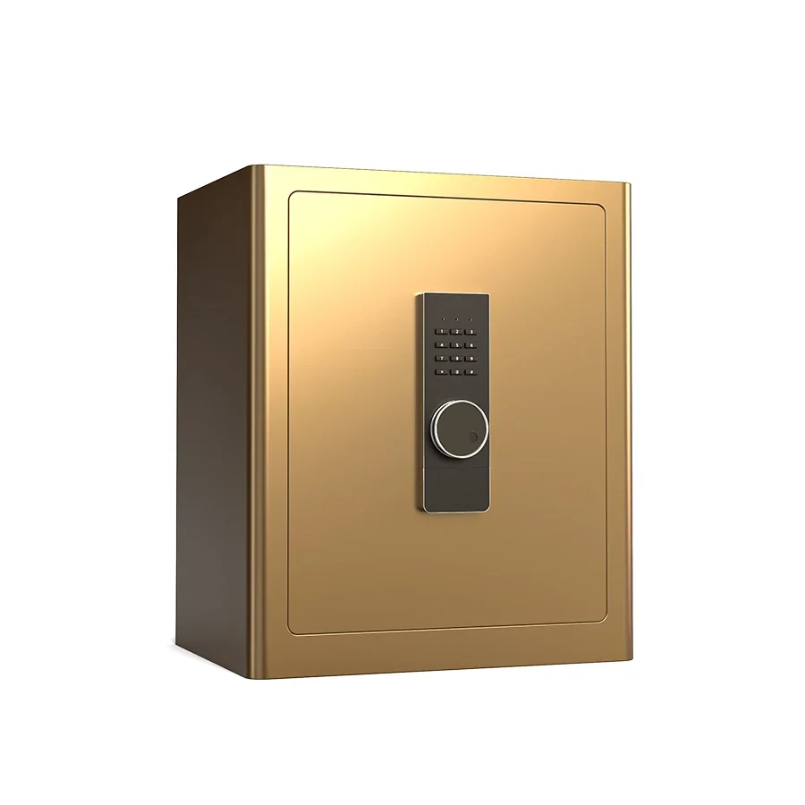 Safe Box for Bedroom  Hotel Fingerprint  Deposit Box Solid Steel Jewelry Storage  Luxury Office Digital