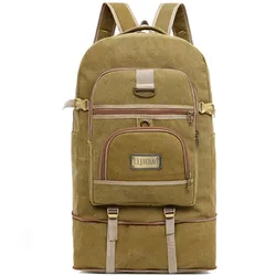 New Large Capacity Retro Travel Backpack Korean Version Fashionable Men's Outdoor Vacation Storage Luggage Foldable Backpack