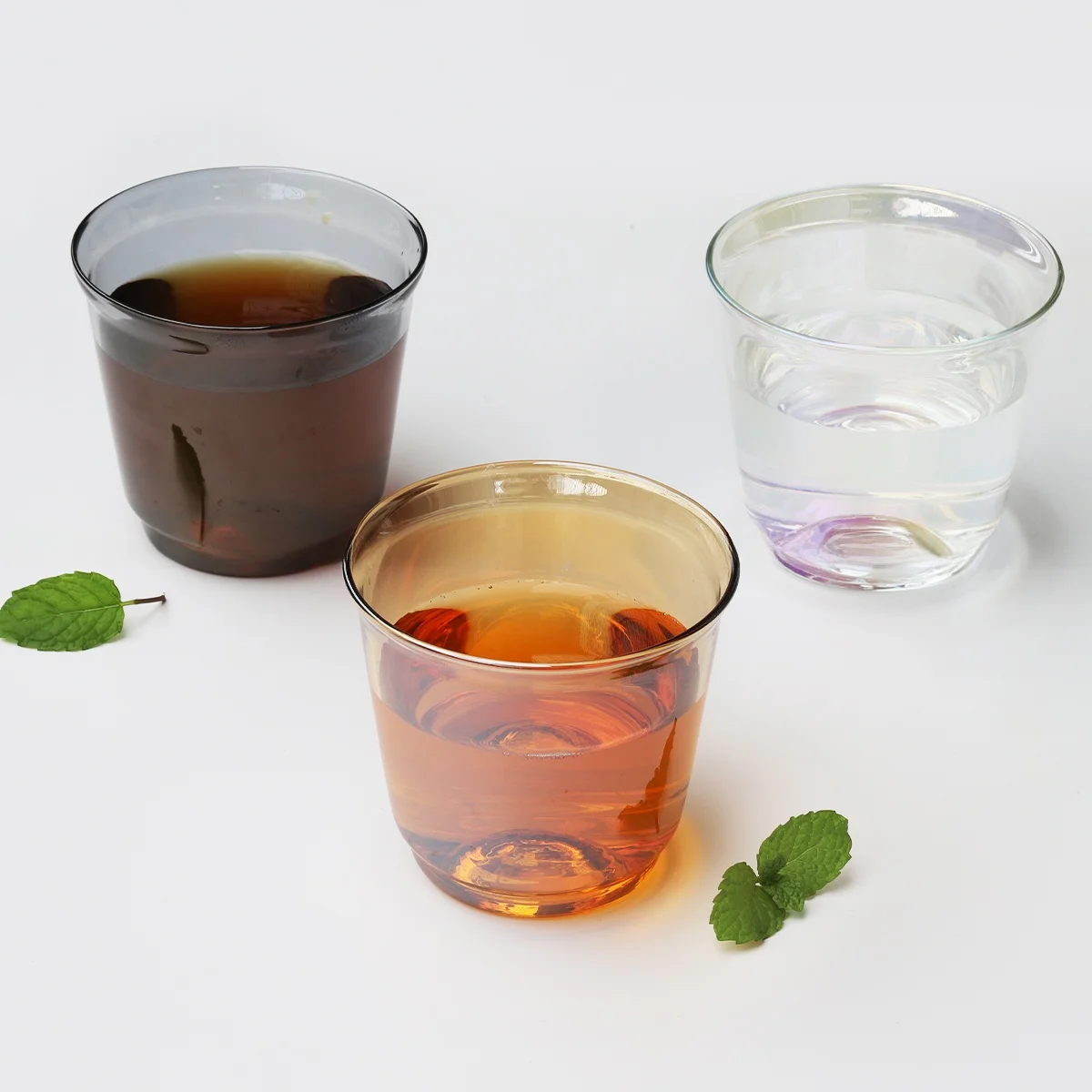 

Термостойкая стеклянная чашка из боросилила, легкая штабелируемая кофейная чашка для домашнего использования, стеклянная посуда для напитков с тонкими стенками