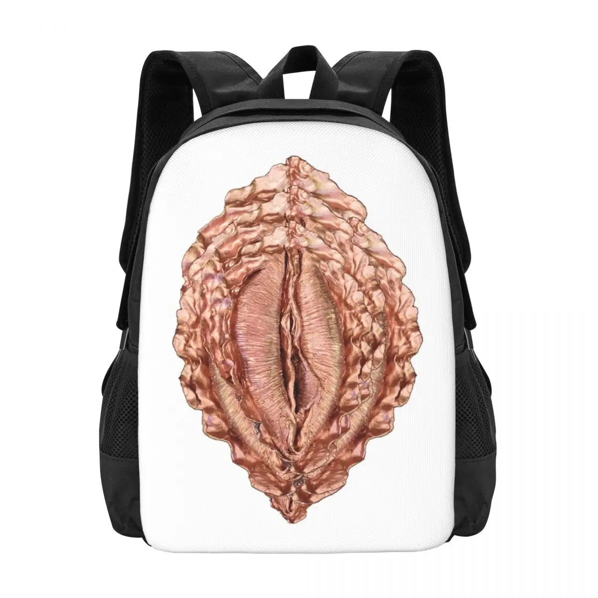 

Royal Copper Vulva Backpack Hot Sale Daypack Large Capacity Children BookBag School Bag Shoulder Bags for Men Women