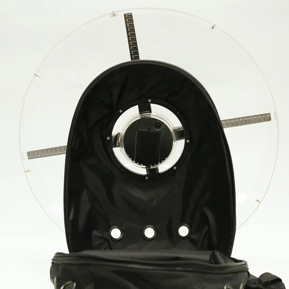 Eye-Catching Holographic Advertising Machine Screen  Small 3D Led Fan Backpack Sale Display factory