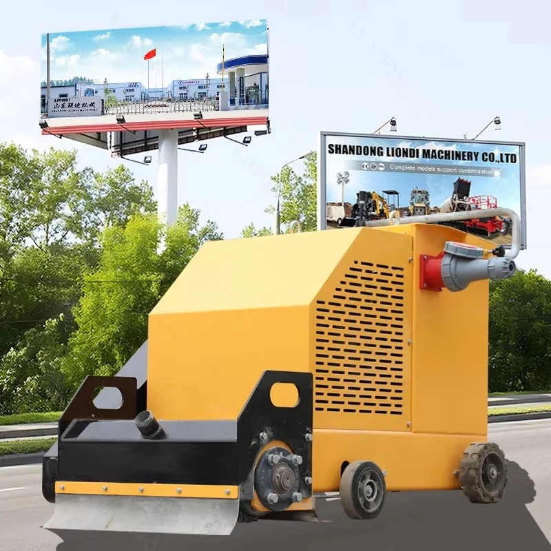 lectric Concrete Planer Scarifier MachineMini Road Milling Machine Small Hand-Push Milling Machine E