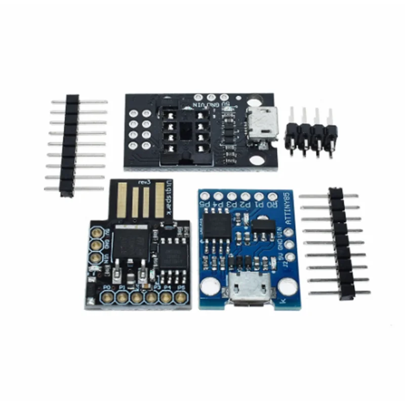 official Blue Black TINY85 Digispark Kickstarter Micro Development Board ATTINY85 module for Arduino IIC I2C USB