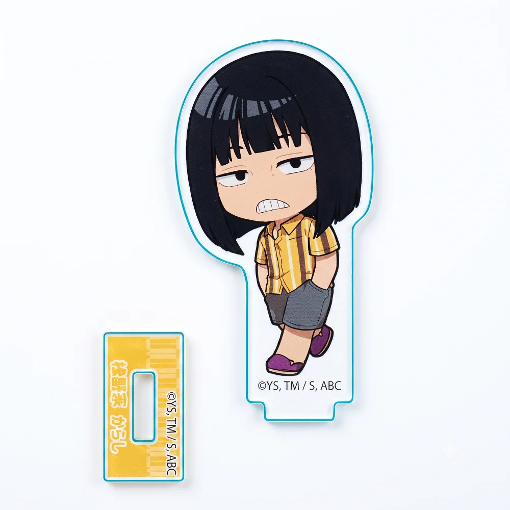 Anime Akane-banashi Cute Chibi Acrylic Stand Display Figure Mini Model Plate Table Sign Board Room Ornament Gift keychain