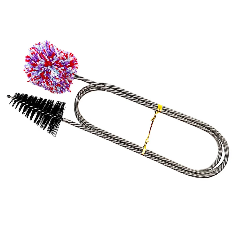 

Saxophone Cleaning Brush Double-End Flexible Multipurpose Musical Instrument Cleaner for Sax Neck Tube Trumpet Cornet