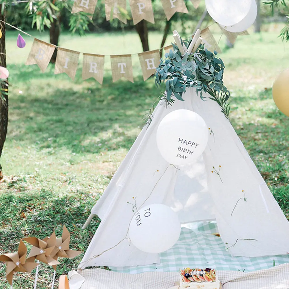 3 Pièces de Décoration Thème Forêt : Éoliennes Vintage en Papier Kraft Portables pour Fête d'Anniversaire, Décoration Maison et Jardin, Photographie