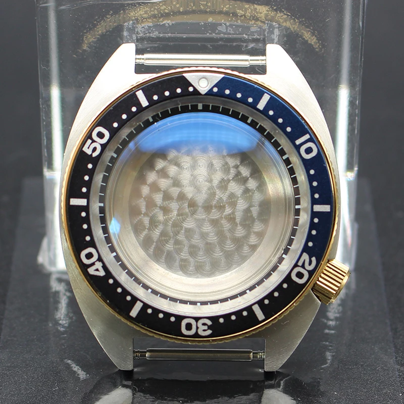 

NH35 41mm Mechanical Watch Case Domed Sapphire Glass For Mod Tuna Turtle Abalone NH35 NH36 NH34 NH38 4R36 Movements 28.5mm Dial