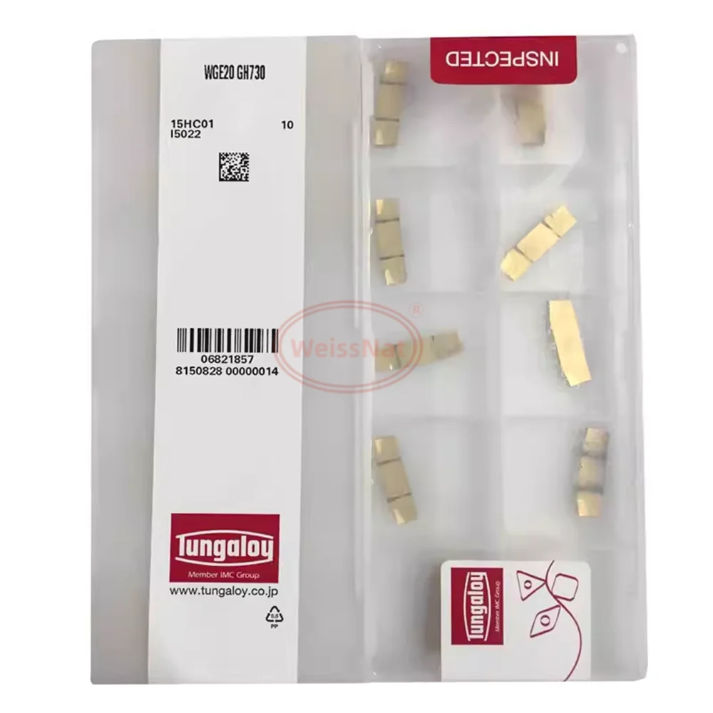 

TUNGALOYGH730 T9125 T9225 GE20 GE30 GE40 GE50 GF40 GT40 Carbide Insert GE GF GT Inserts