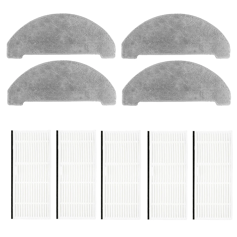 

Sweeping Accessories Kit for Honiture For Q6 Pro For L6 Pro Featuring Advanced Filtering System and Mop Cloths