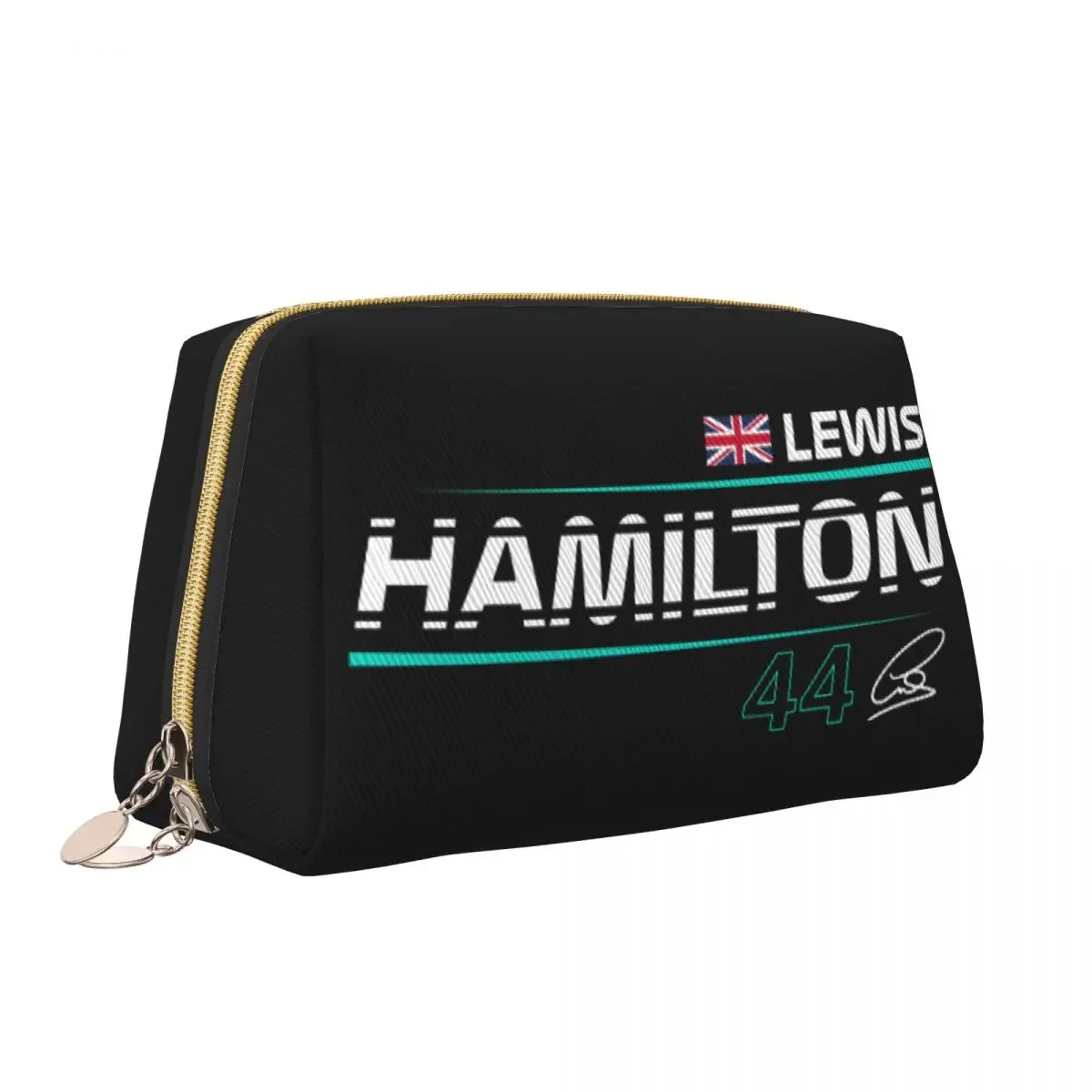 Hamiltons 44 Car Race Makeup Bag Women Travel Cosmetic Organizer Cute Storage Toiletry Bags