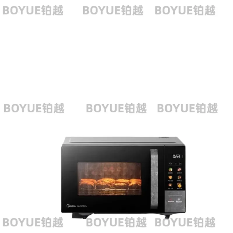 23L Inverter Microwave Oven Smart Menu Low Noise Multi Power Baking Integrated Energy Efficient Compact Kitchen Appliance