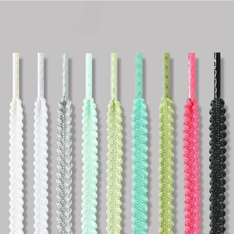 Lacets noirs et blancs pour baskets, chaussures de Tennis, à la mode, plats, 120/140/160CM, accessoires pour chaussures, 1 paire