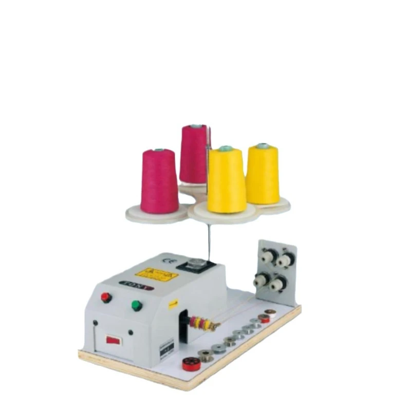 

Automatic spindle winding machine